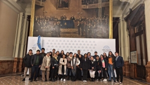 Visitaron la Bolsa de Comercio de Buenos Aires los estudiantes de Ciencias Económicas