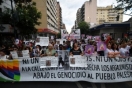 Marcharon en Córdoba "contra el ajuste, la ultraderecha, el negacionismo y el FMI"