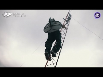 Se instaló una nueva antena de wifi con energía solar