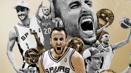 "Manu" Ginóbili ingresará el sábado al Salón de la Fama de la NBA