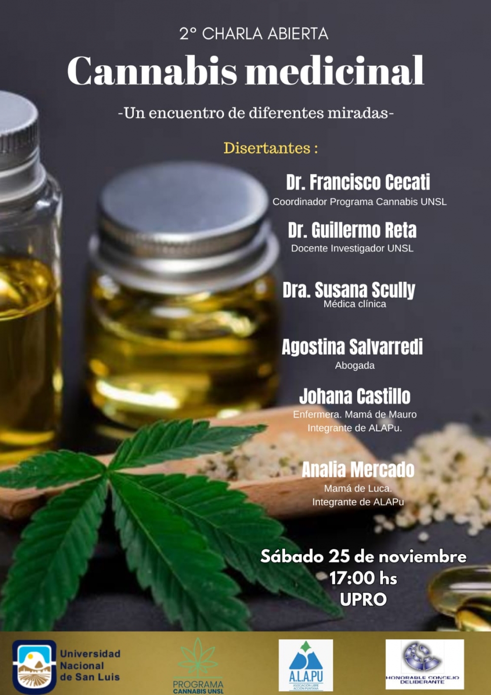 Segundo Conversatorio de Cannabis en Villa Mercedes: un espacio de diálogo y conocimiento**