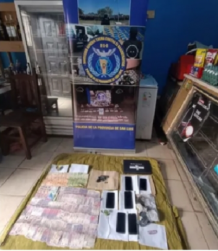 Allanamientos en Villa Mercedes: mujer policía era la cabecilla.