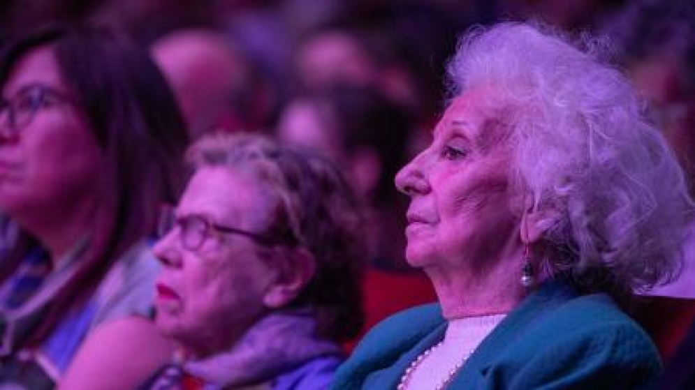 Estela de Carlotto: &quot;Lo de ayer fue lágrimas y decaimiento; lo de hoy es lucha&quot;