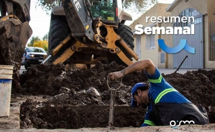 Resumen de actividades de la semana de Obras Sanitarias