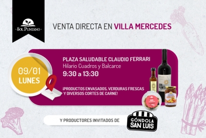 Nueva Jornada de Venta Directa en Villa Mercedes
